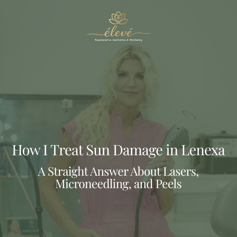 How I Treat Sun Damage in Lenexa — A Straight Answer About Lasers, Microneedling, and Peels